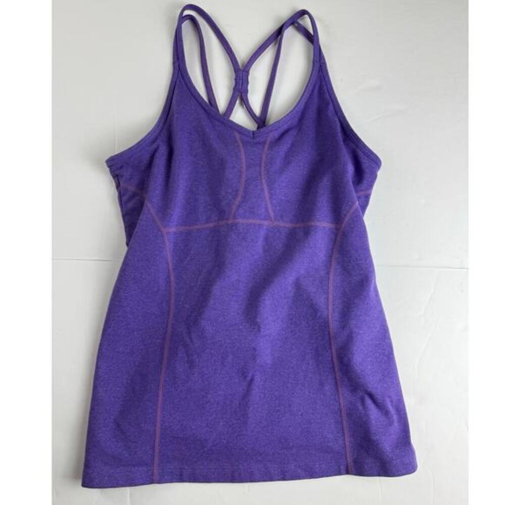 Athleta Empowerment Purple Tank Top - Size Medium